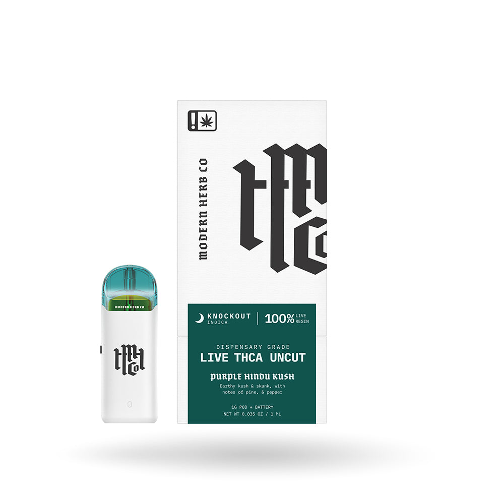 Modern Herb Co - 1g THCA Live Resin Uncut Pod Kit (6ct Box)