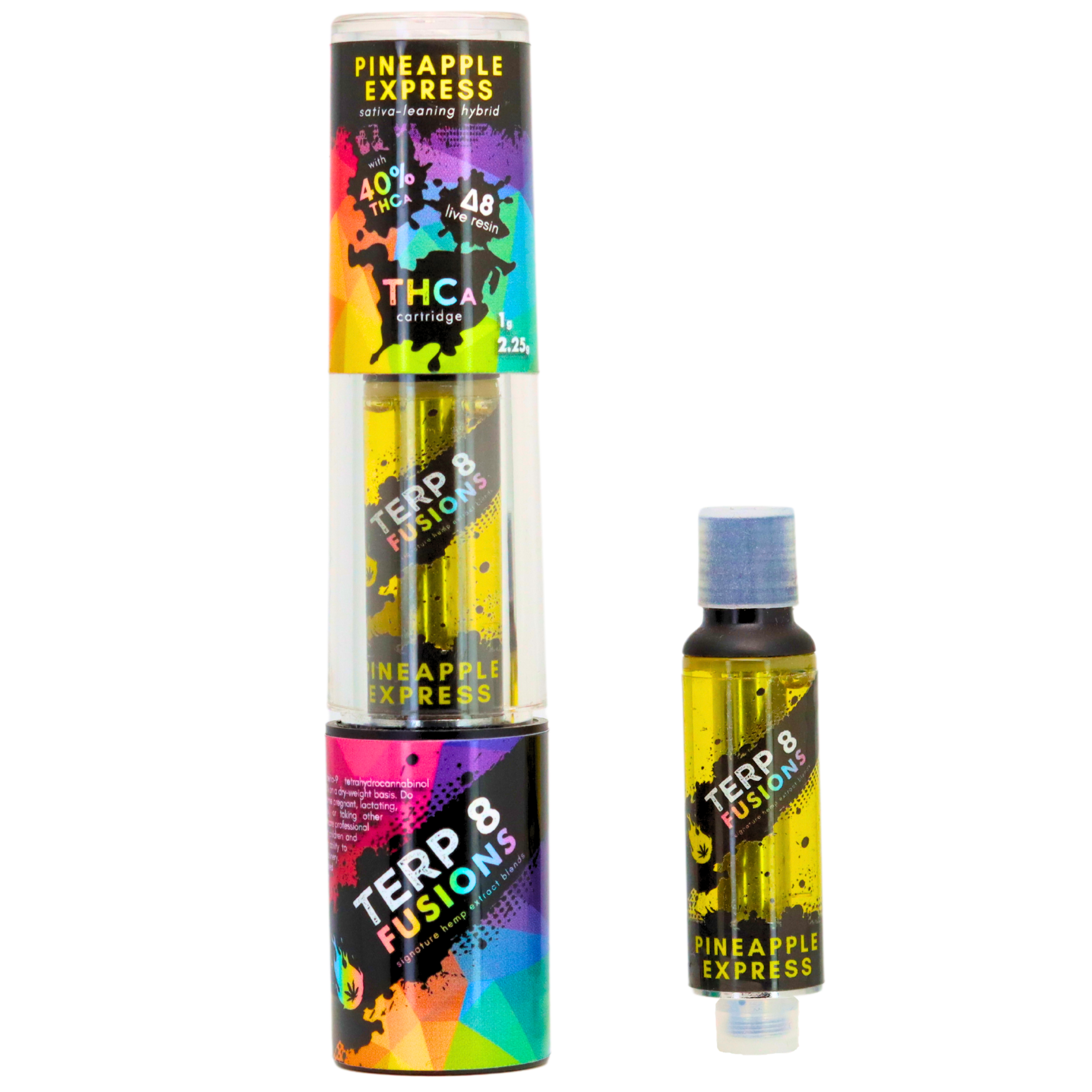 Terp 8 - 2.25g THCA + D8 Live Resin Cartridge (6ct.)