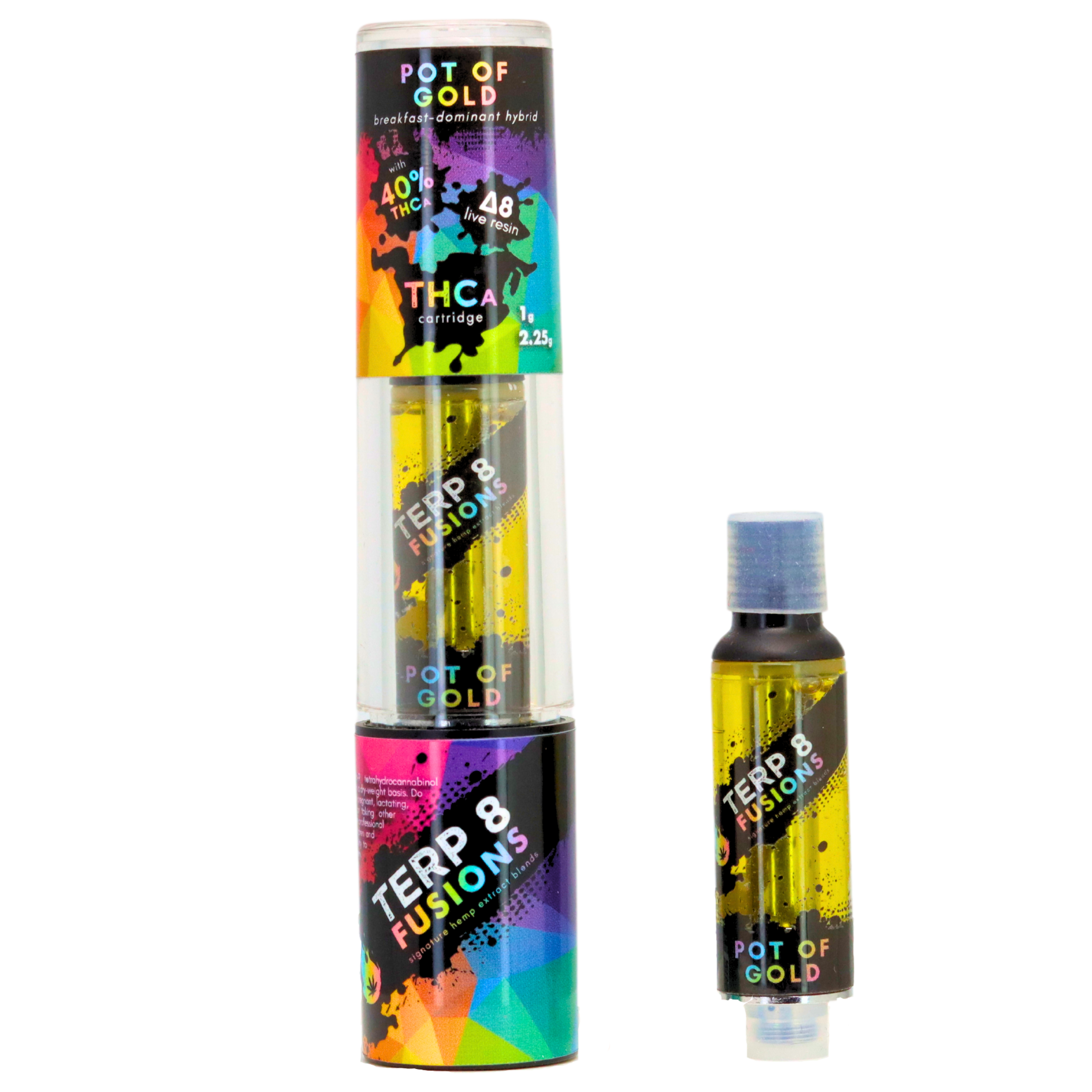 Terp 8 - 2.25g THCA + D8 Live Resin Cartridge (6ct.)
