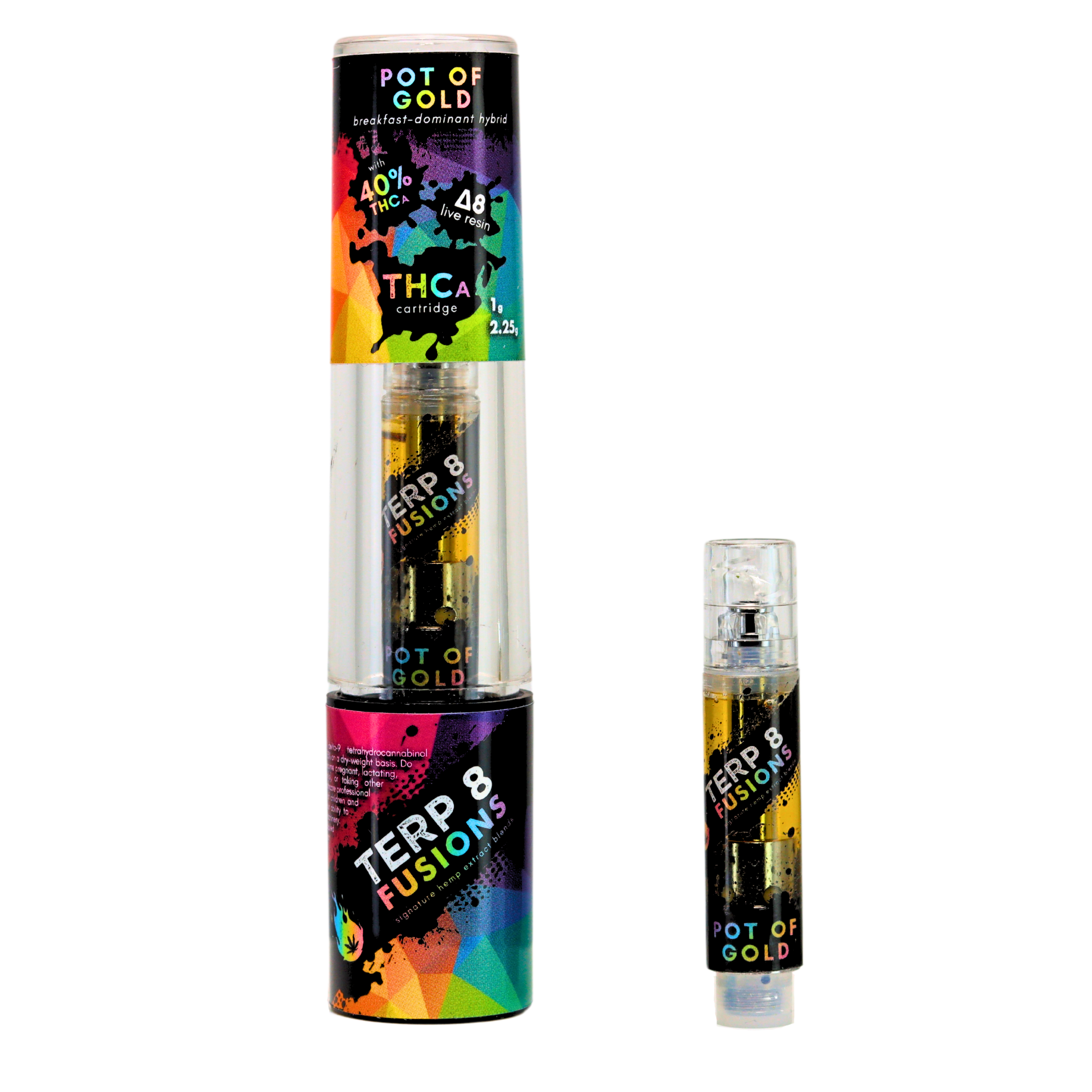 Terp 8 - 1g THCA + D8 Live Resin Cartridge (6ct.)