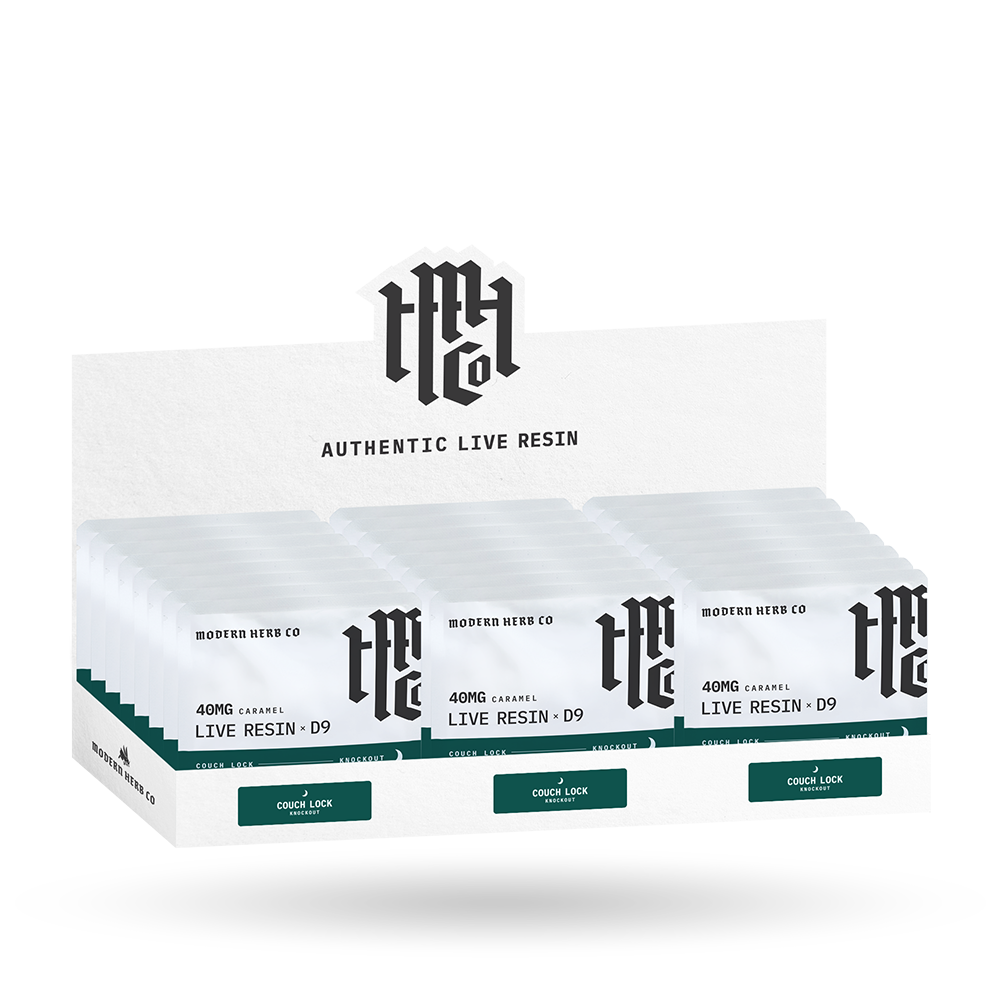 Modern Herb Co - Live Resin 40mg D9 Caramels