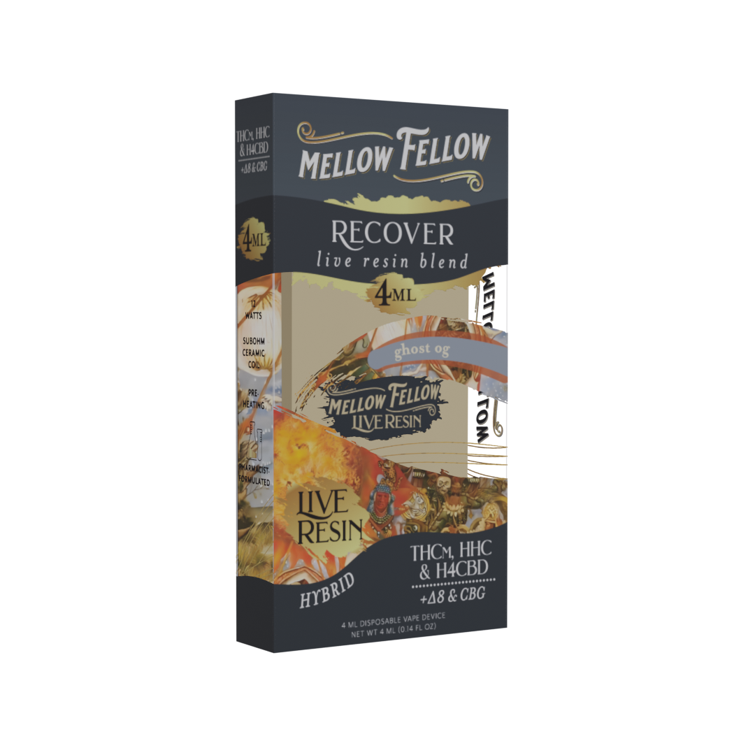 Live Resin Recover Blend 4ML Disposable Vape 6ct.