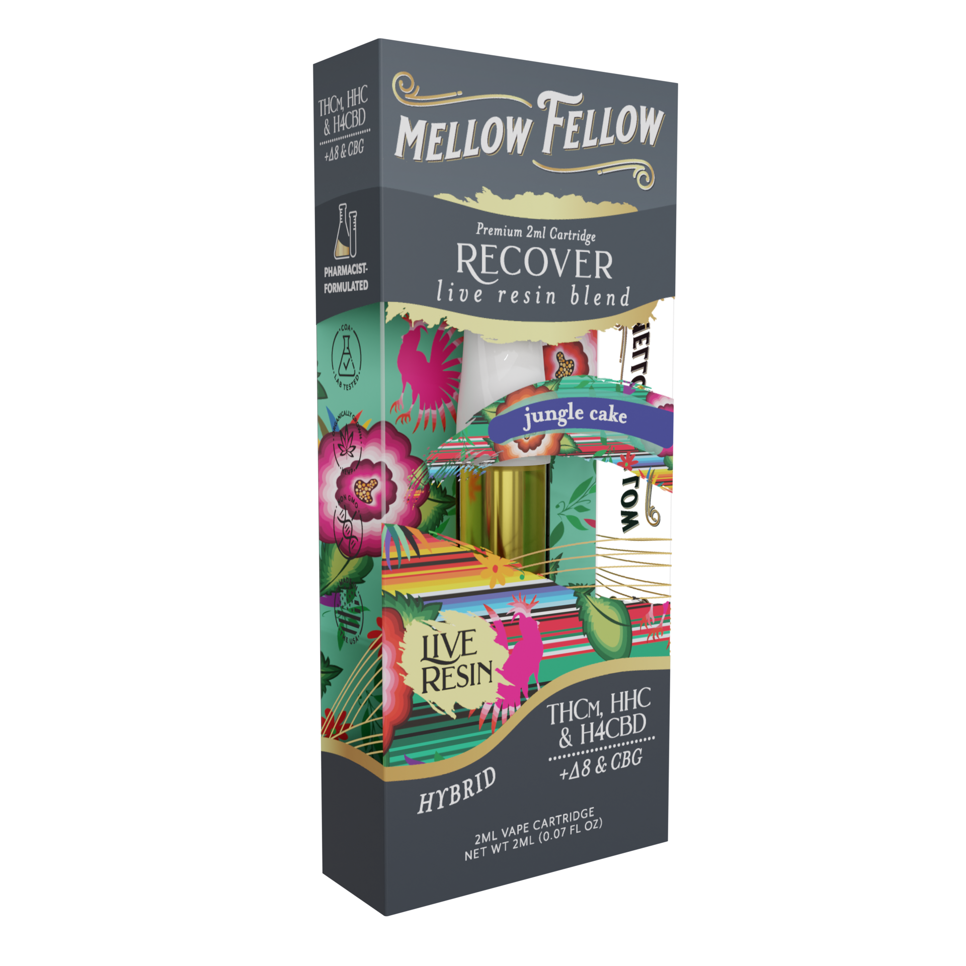 Live Resin Recover Blend (Jungle Cake) 2ML Cartridge 6ct.