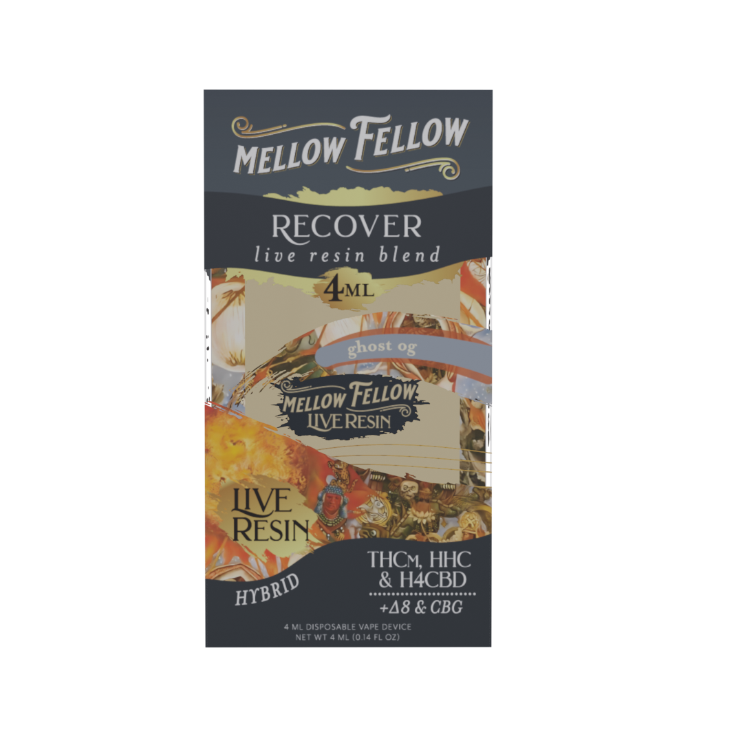 Live Resin Recover Blend 4ML Disposable Vape 6ct.