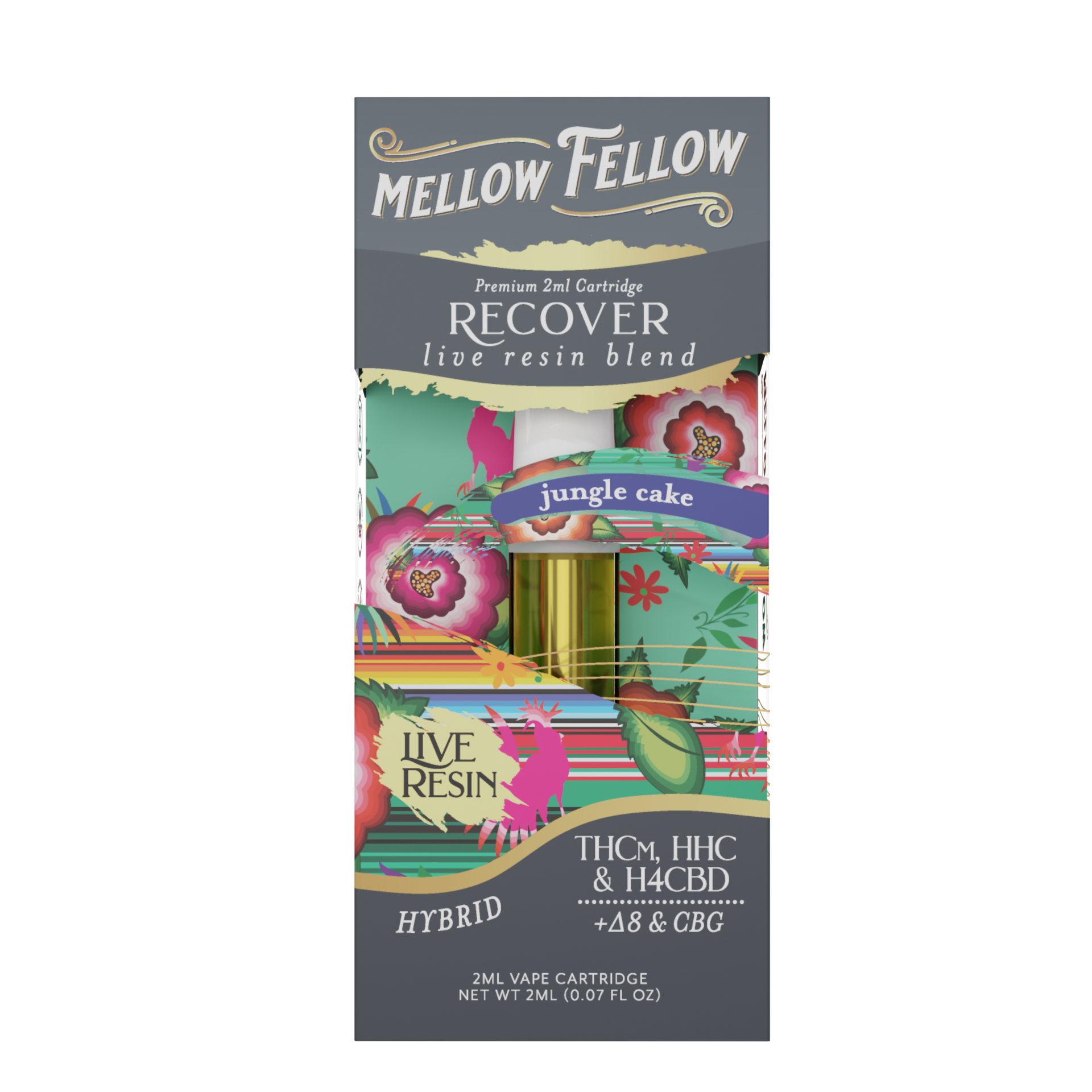 Live Resin Recover Blend (Jungle Cake) 2ML Cartridge 6ct.