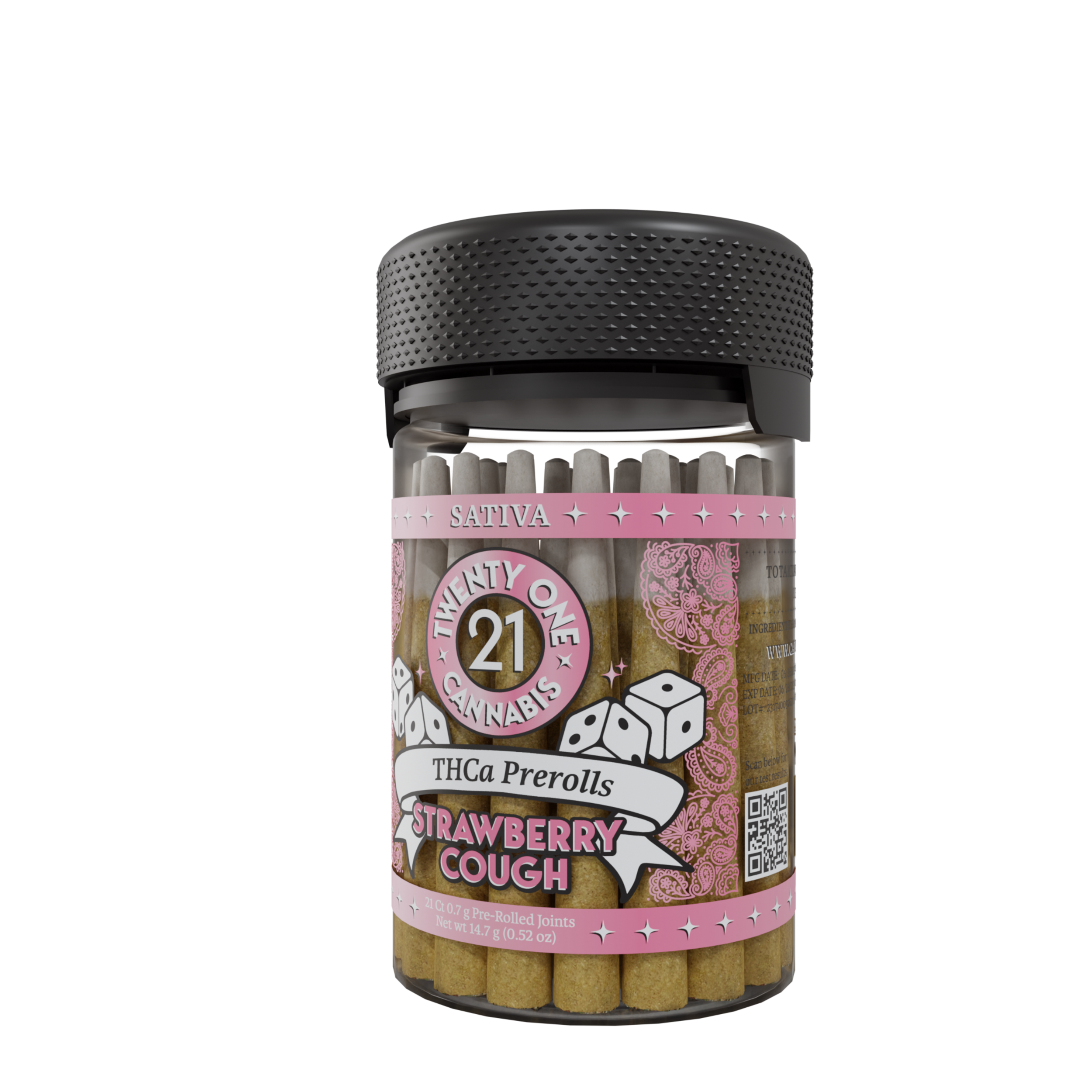 Twenty One Cannabis - 21ct. 0.7g THCA Prerolls