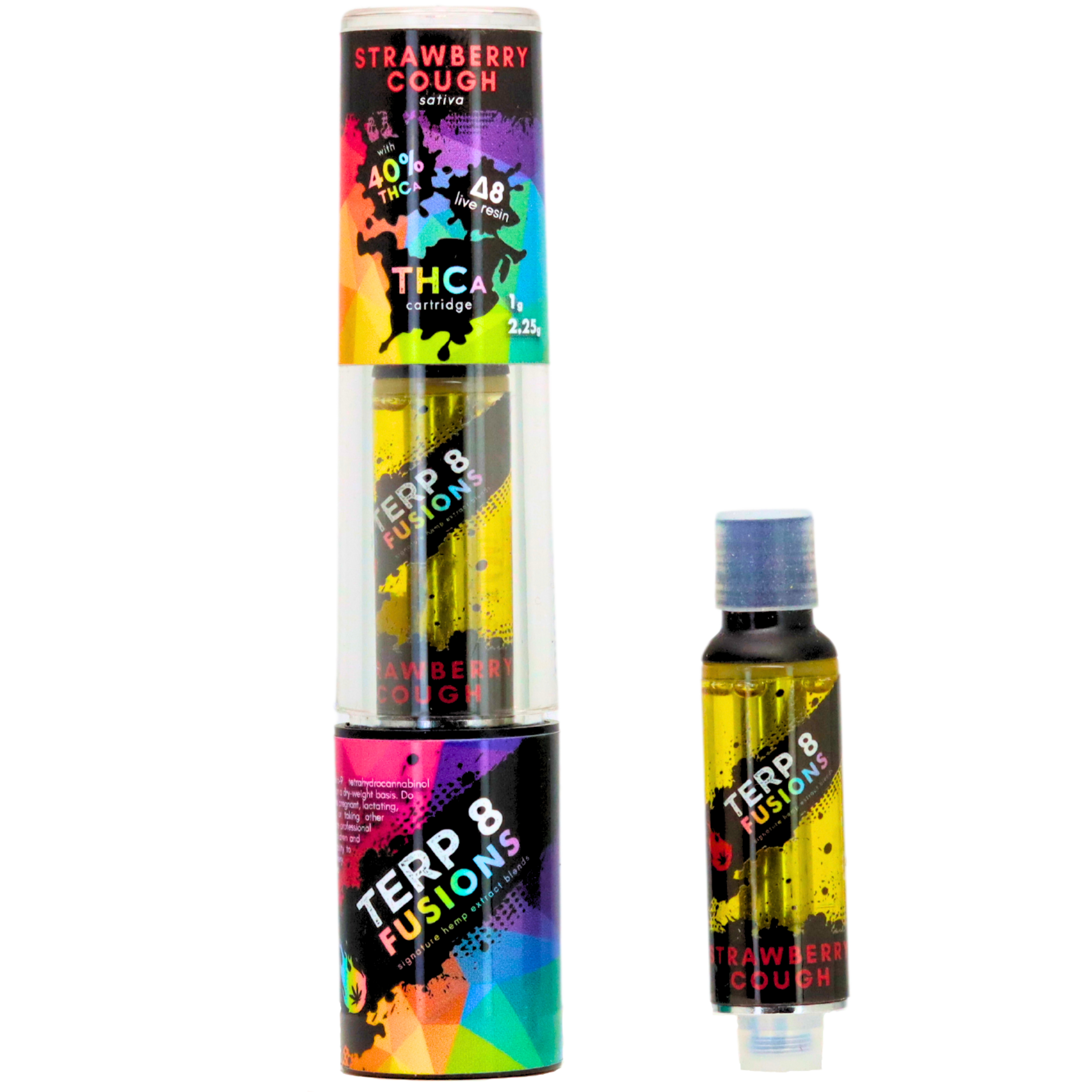 Terp 8 - 2.25g THCA + D8 Live Resin Cartridge (6ct.)