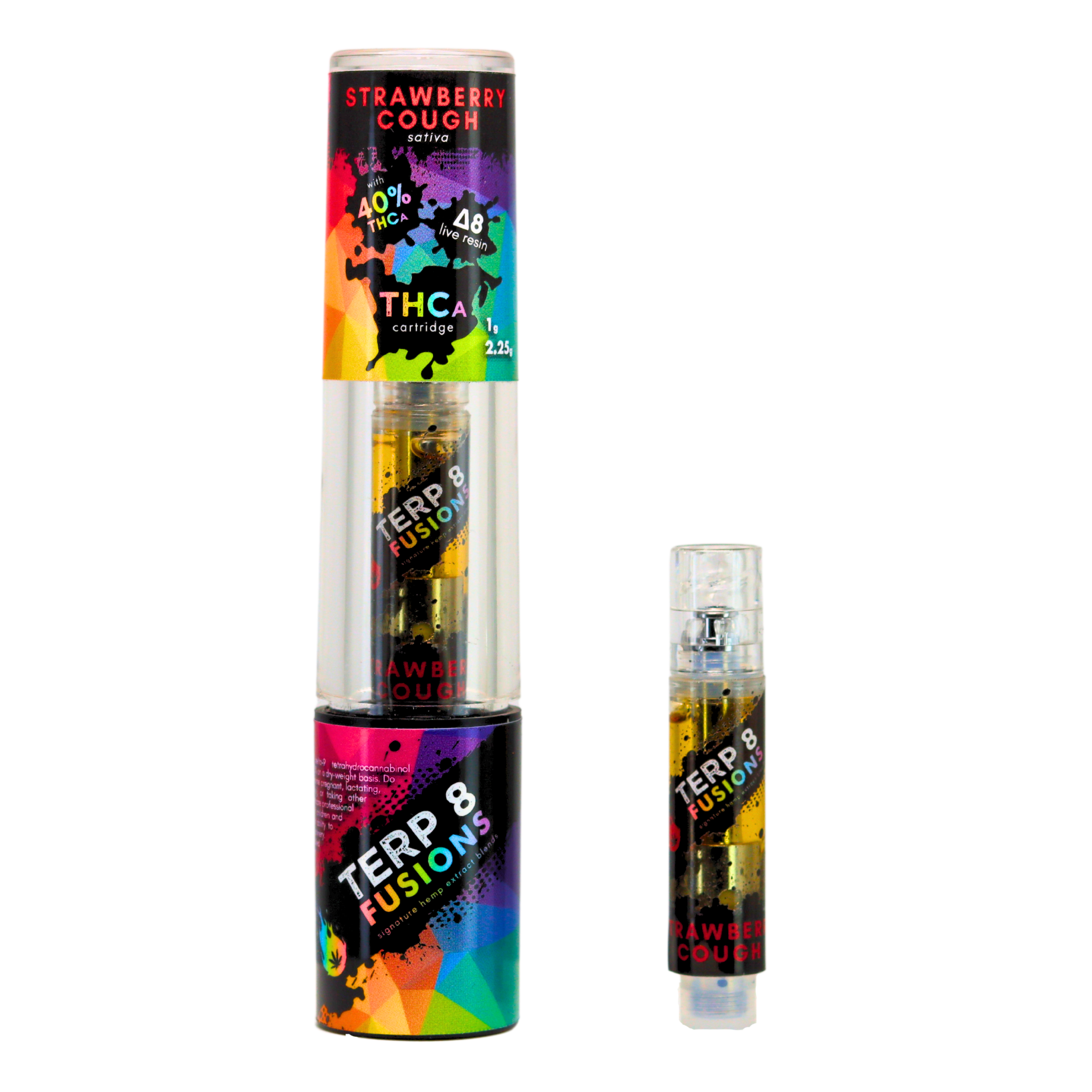 Terp 8 - 1g THCA + D8 Live Resin Cartridge (6ct.)
