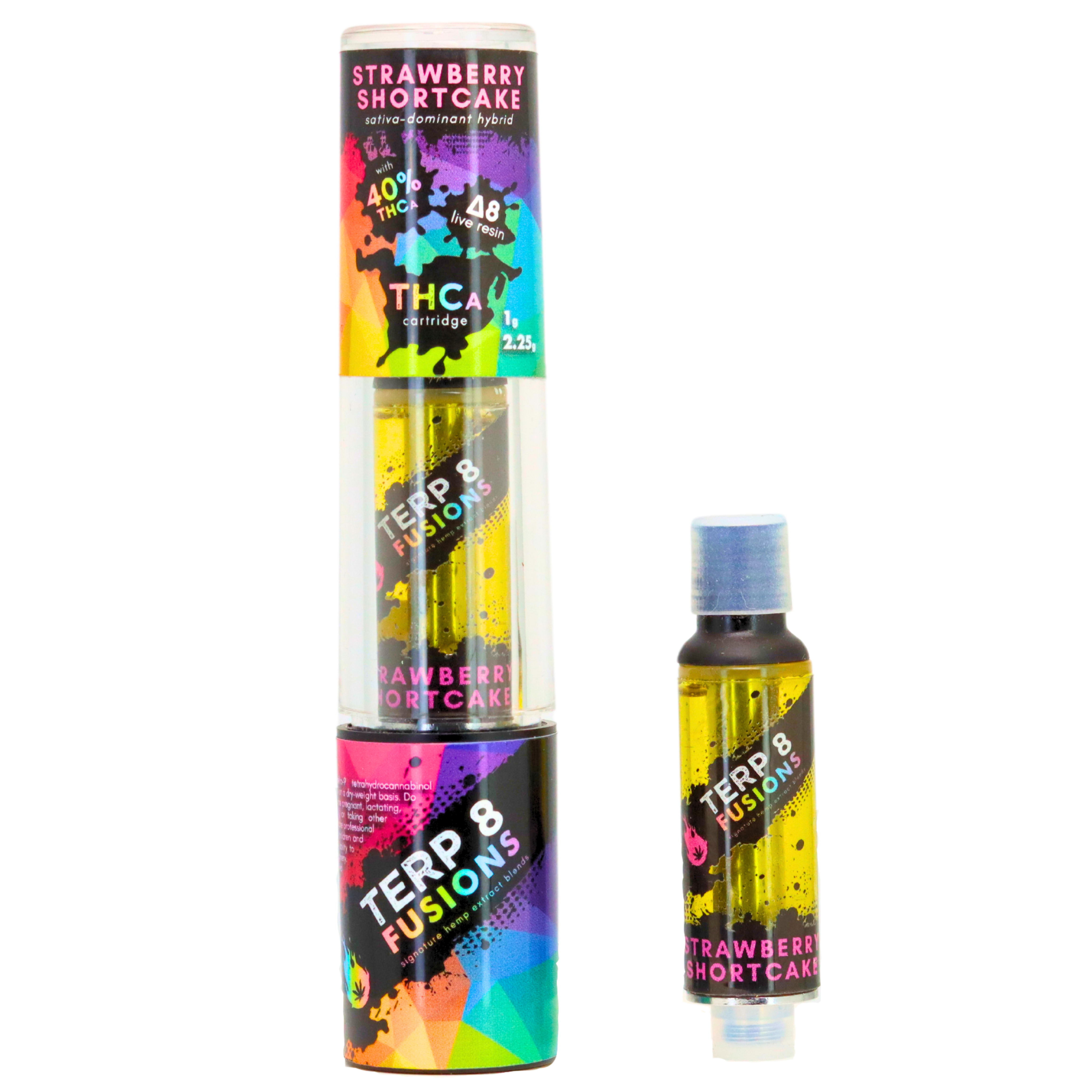 Terp 8 - 2.25g THCA + D8 Live Resin Cartridge (6ct.)