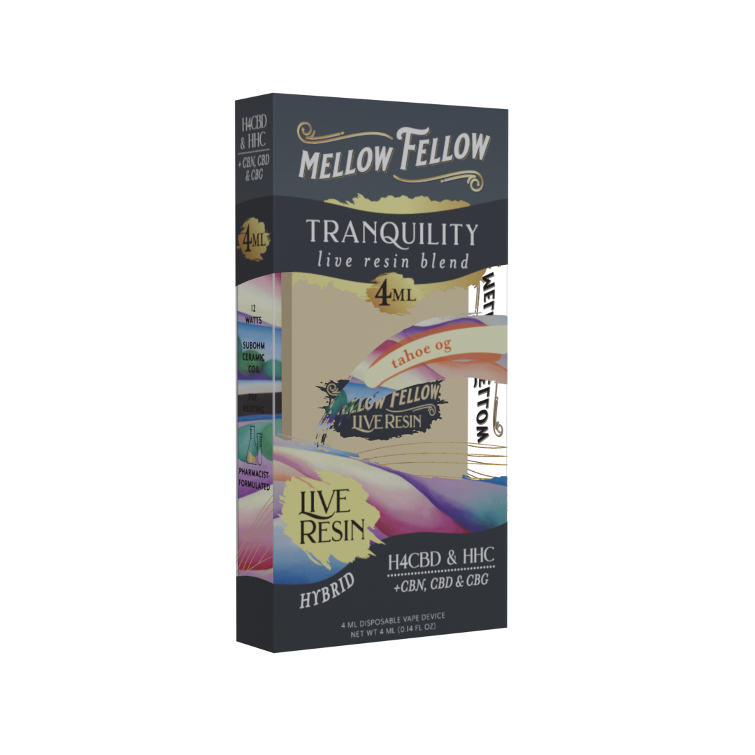 Live Resin Tranquility Blend 4ML Disposable Vape 6ct.