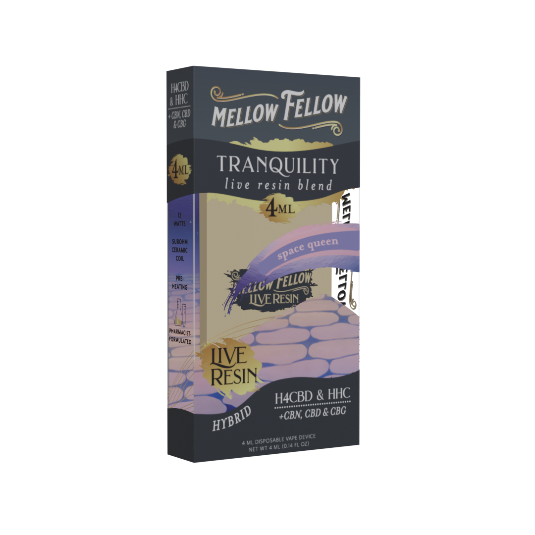 Live Resin Tranquility Blend 4ML Disposable Vape 6ct.