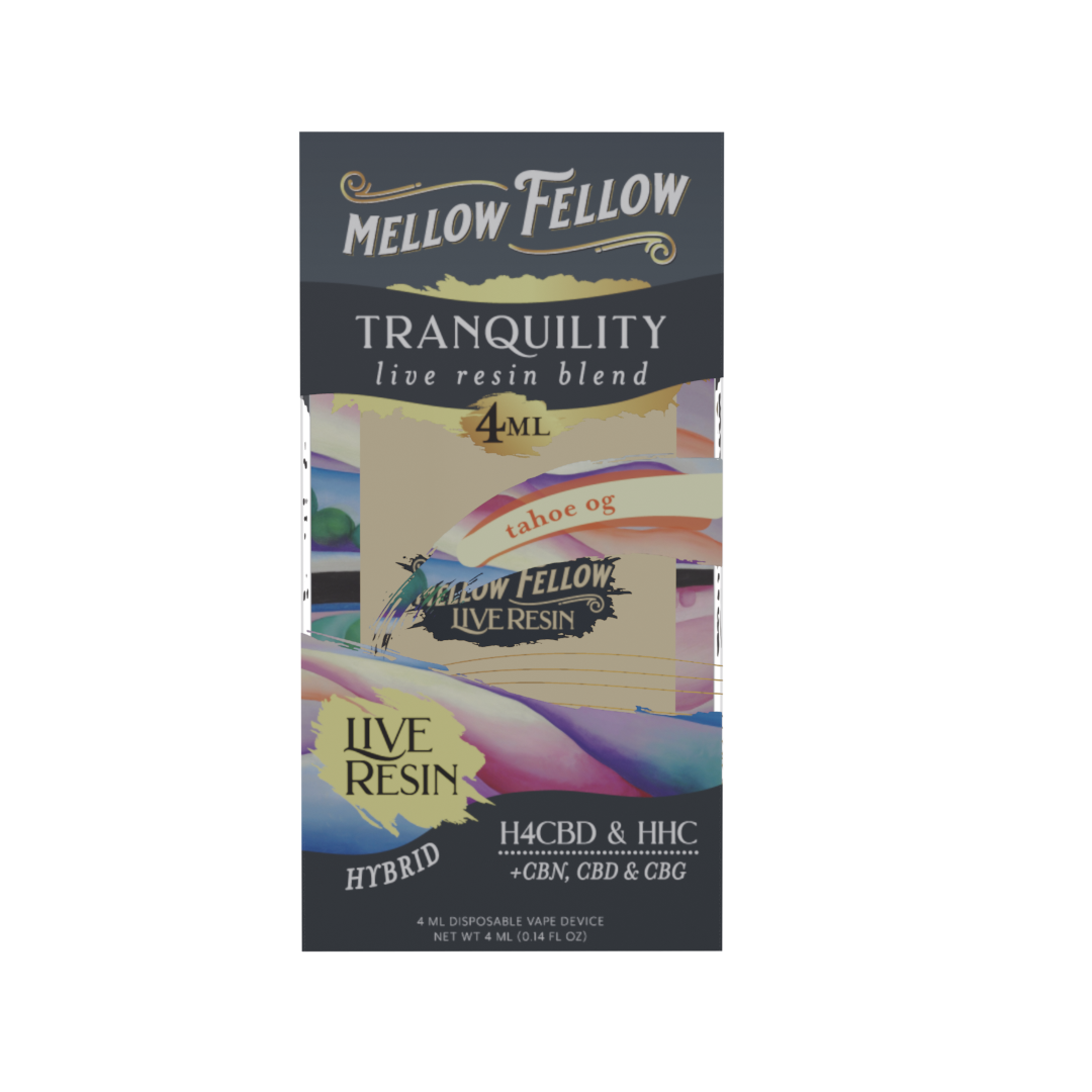 Live Resin Tranquility Blend 4ML Disposable Vape 6ct.