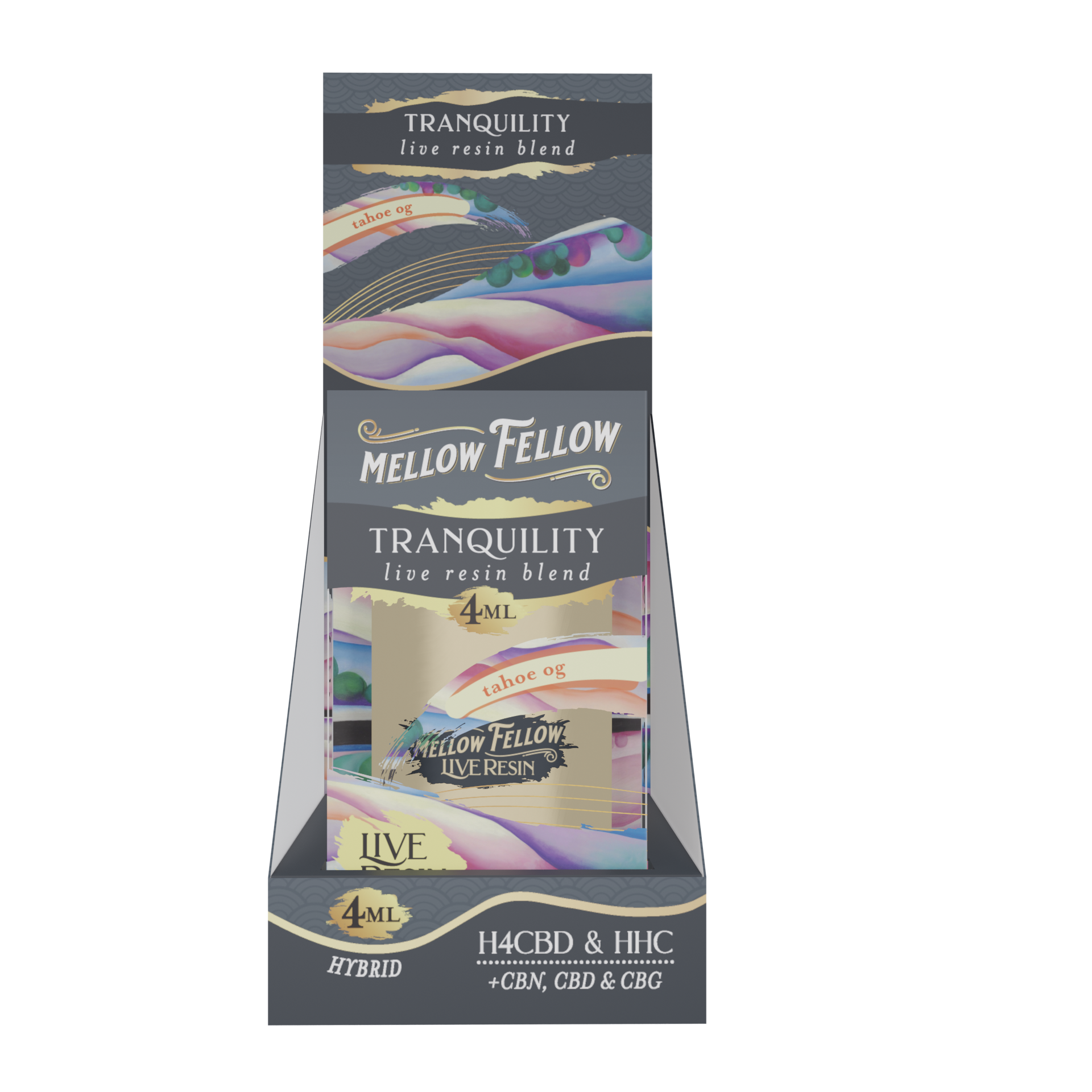 Live Resin Tranquility Blend 4ML Disposable Vape 6ct.