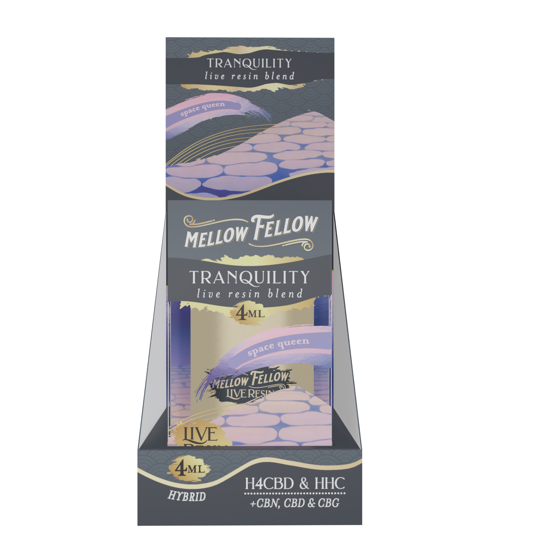 Live Resin Tranquility Blend 4ML Disposable Vape 6ct.