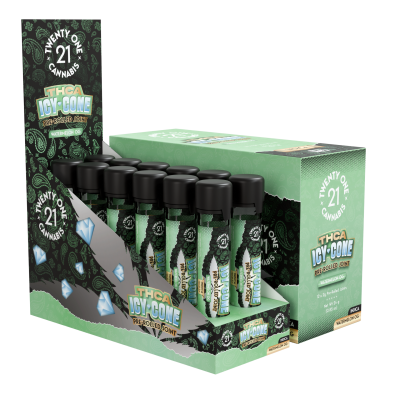 Twenty One Cannabis - 2g THCA Icy Cones Pre-Rolls (12ct.)