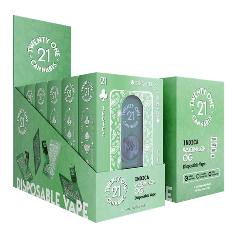 Twenty One Cannabis - 2g THCA + THCP Disposable (6ct.)