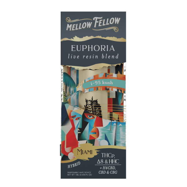 Mellow Fellow - 1g Live Resin Destination Blend Series Disposable (6ct)
