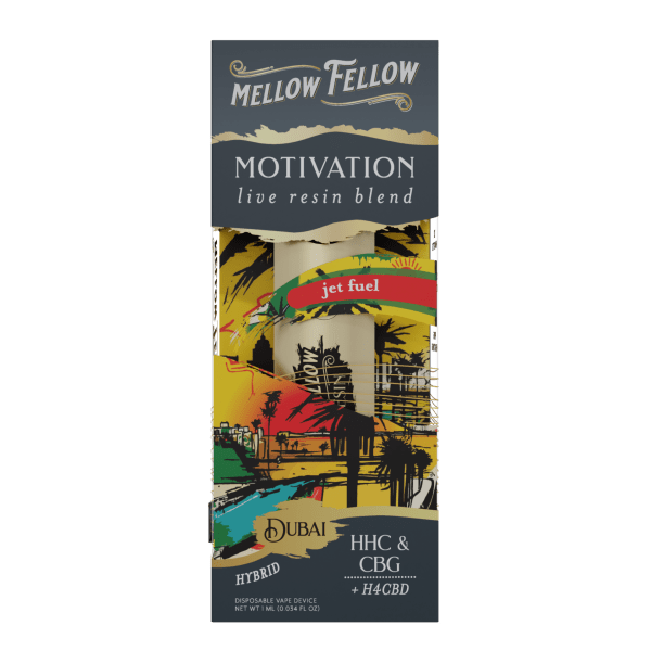 Mellow Fellow - 1g Live Resin Destination Blend Series Disposable (6ct)
