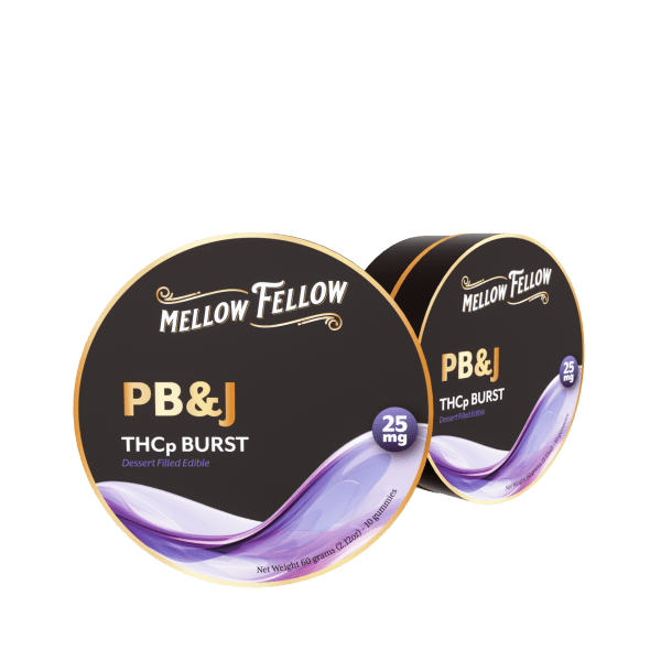 Mellow Fellow - 10ct. 25mg THCP Bursts (6ct)