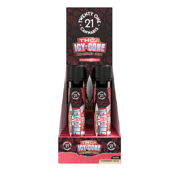 Twenty One Cannabis - 2g THCA Icy Cones Pre-Rolls (12ct.)