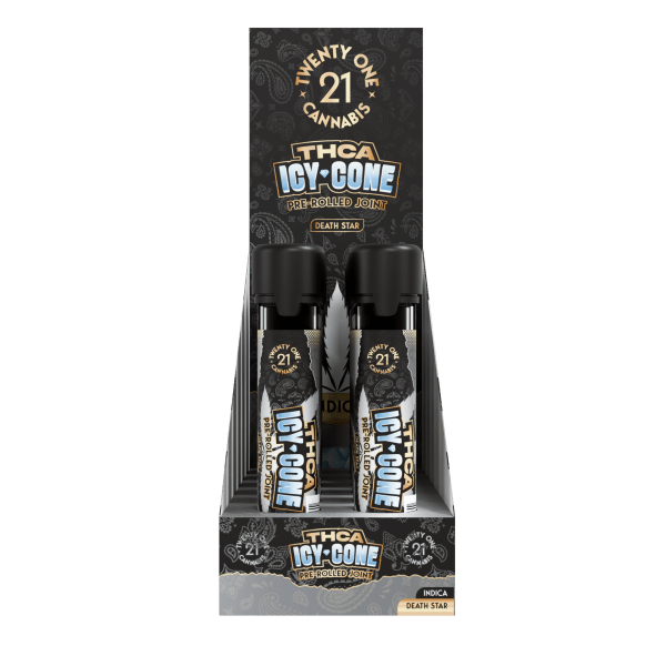 Twenty One Cannabis - 2g THCA Icy Cones Pre-Rolls (12ct.)
