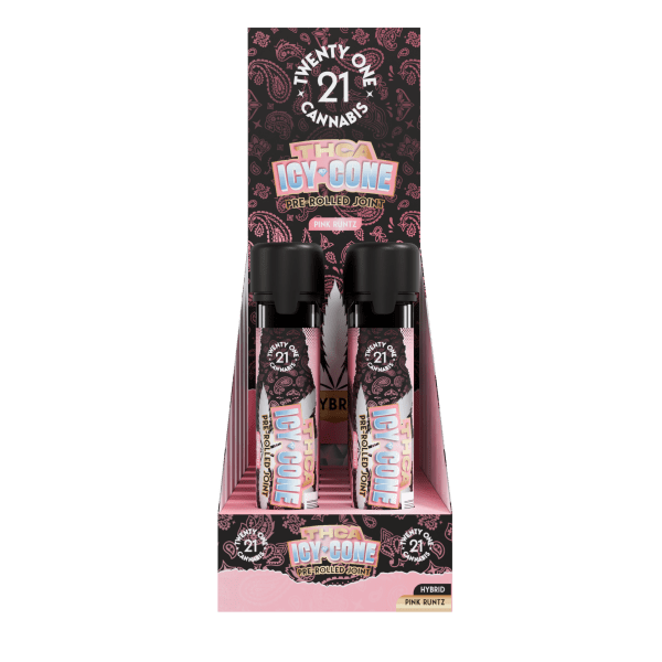 Twenty One Cannabis - 2g THCA Icy Cones Pre-Rolls (12ct.)