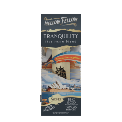 Mellow Fellow - 1g Live Resin Destination Blend Series Disposable (6ct)