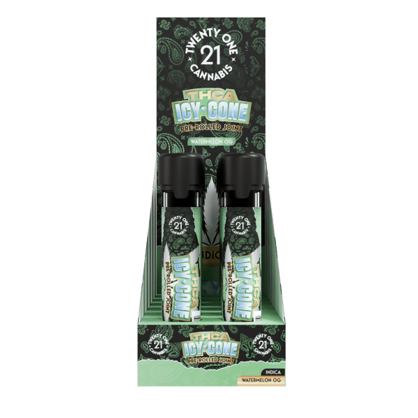 Twenty One Cannabis - 2g THCA Icy Cones Pre-Rolls (12ct.)