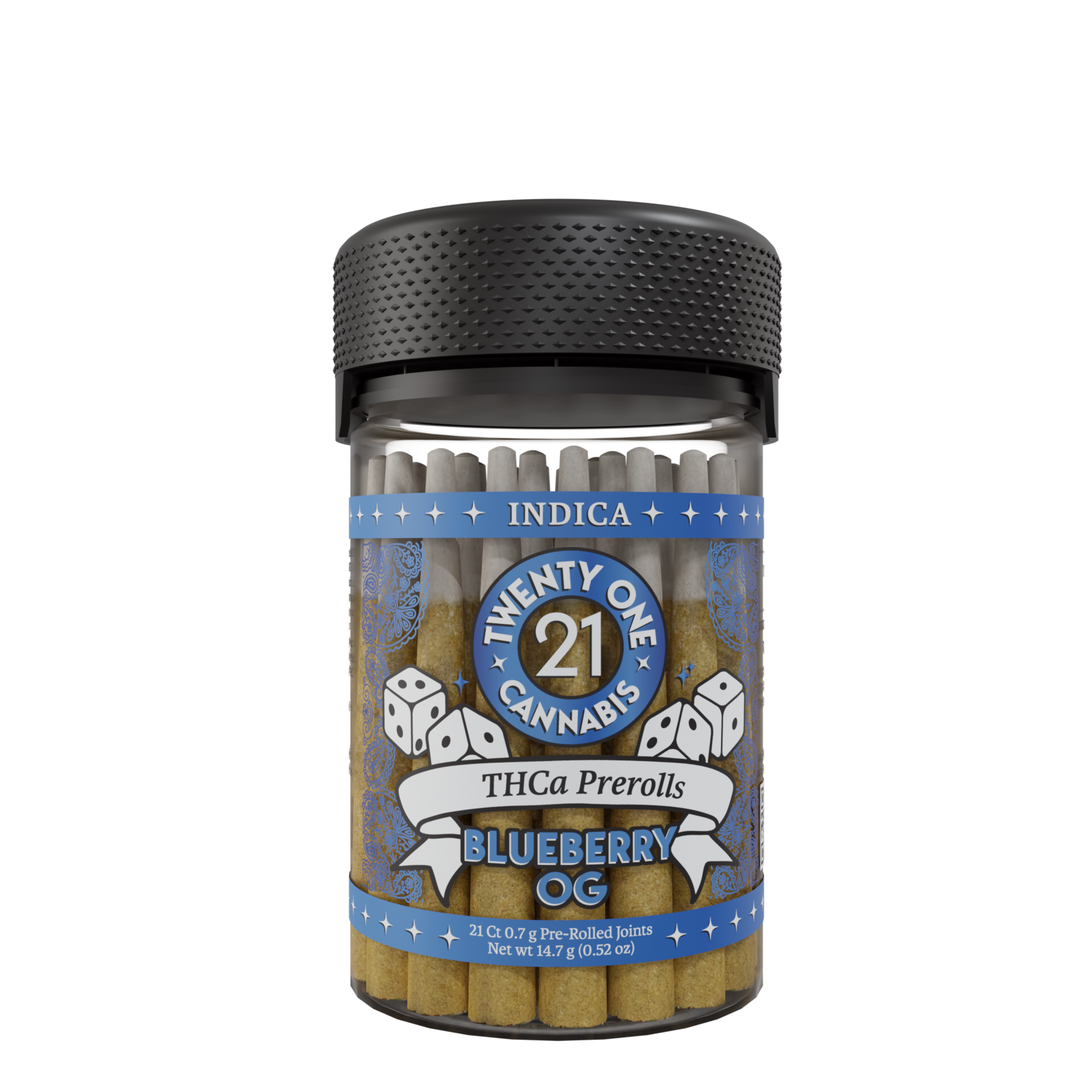 Twenty One Cannabis - 21ct. 0.7g THCA Prerolls