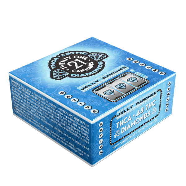 Twenty One Cannabis - 2g THCA Diamonds (6ct Box)