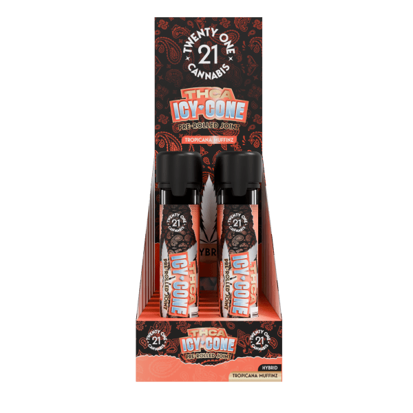 Twenty One Cannabis - 2g THCA Icy Cones Pre-Rolls (12ct.)