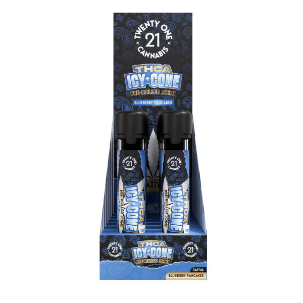 Twenty One Cannabis - 2g THCA Icy Cones Pre-Rolls (12ct.)