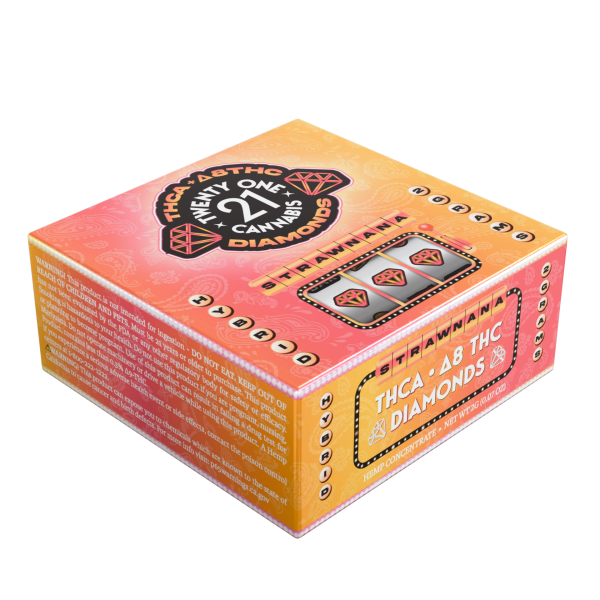 Twenty One Cannabis - 2g THCA Diamonds (6ct Box)
