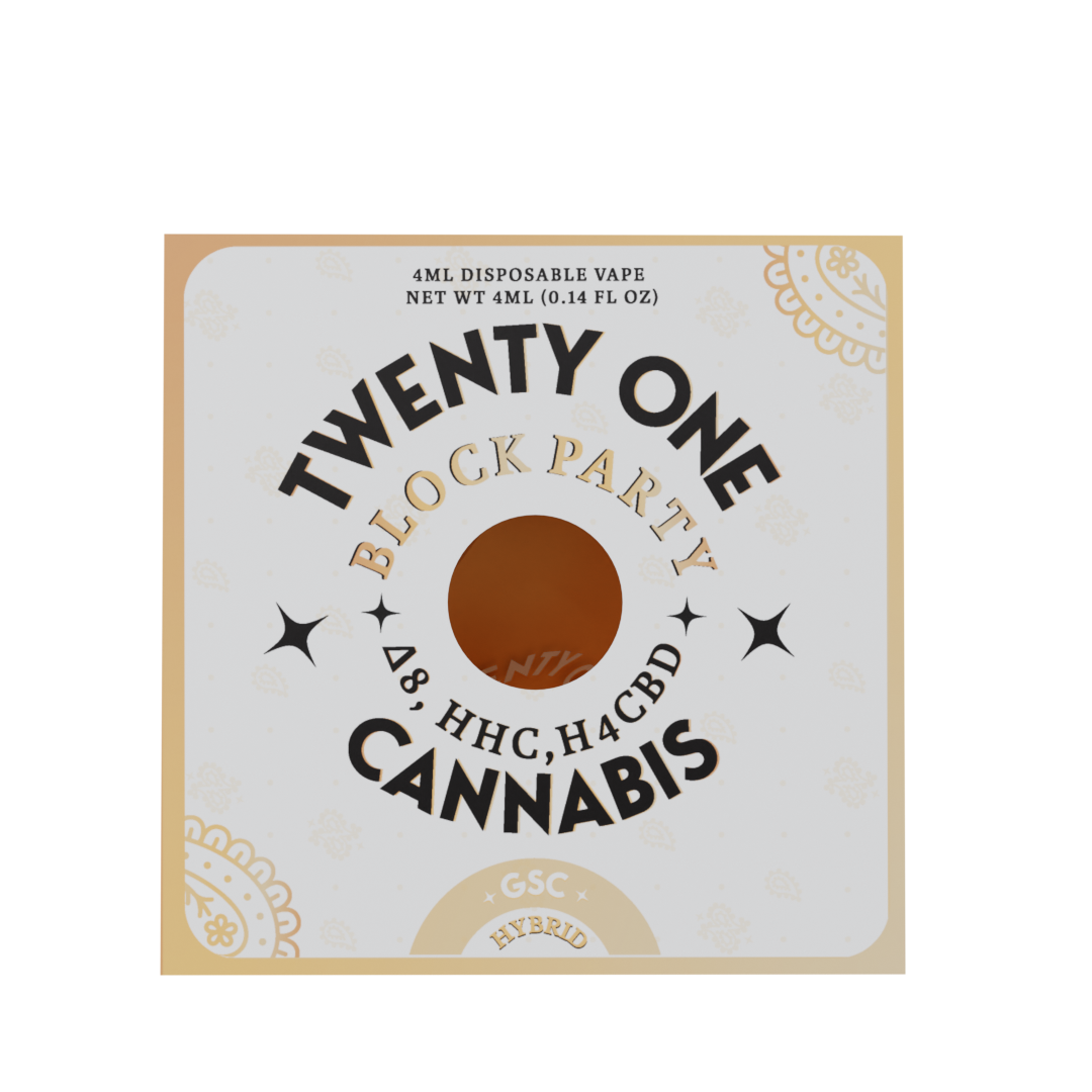 Twenty One Cannabis - 4ml Disposables