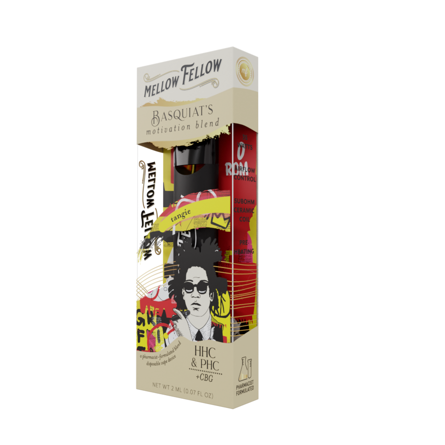 2ml Artist Blends Disposable - Basquiat’s Motivation Blend (Tangie) - HHC, PHC, CBG