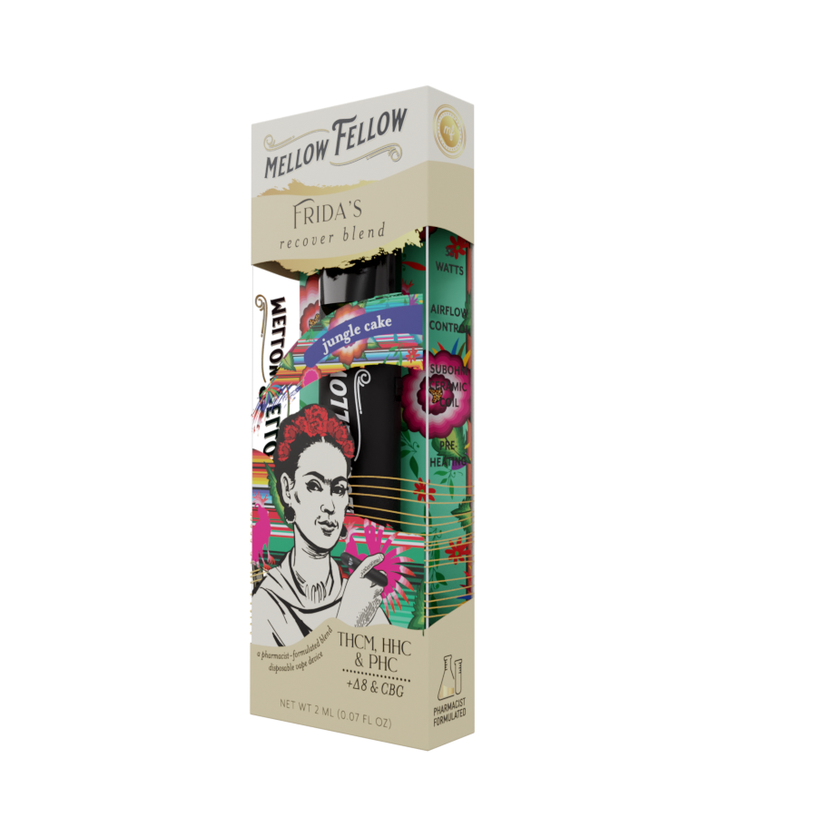 2ml Artist Blends Disposable - Frida's Recover Blend (Jungle Cake) - THCm, HHC, PHC, D8, CBG