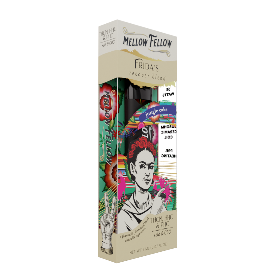 2ml Artist Blends Disposable - Frida's Recover Blend (Jungle Cake) - THCm, HHC, PHC, D8, CBG