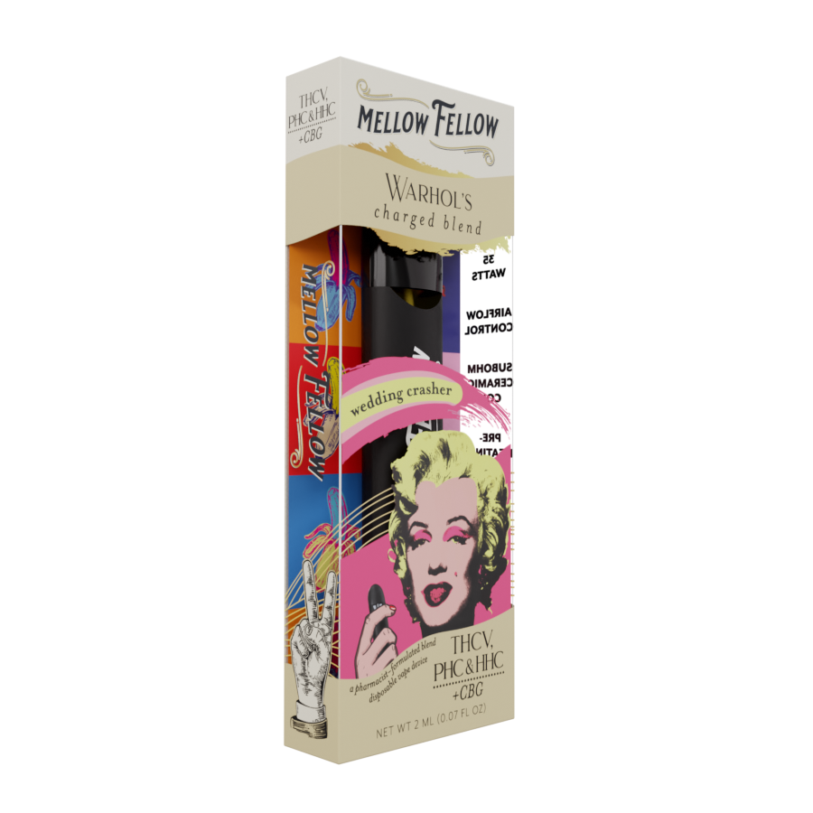 2ml Artist Blends Disposable - Warhol’s Charged Blend (Wedding Crasher) - THCv, PHC, CBG, HHC