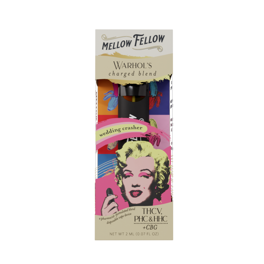 2ml Artist Blends Disposable - Warhol’s Charged Blend (Wedding Crasher) - THCv, PHC, CBG, HHC