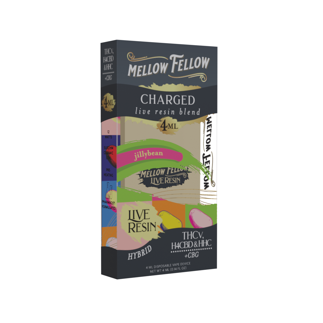 Live Resin Charged Blend 4ML Disposable Vape 6ct.