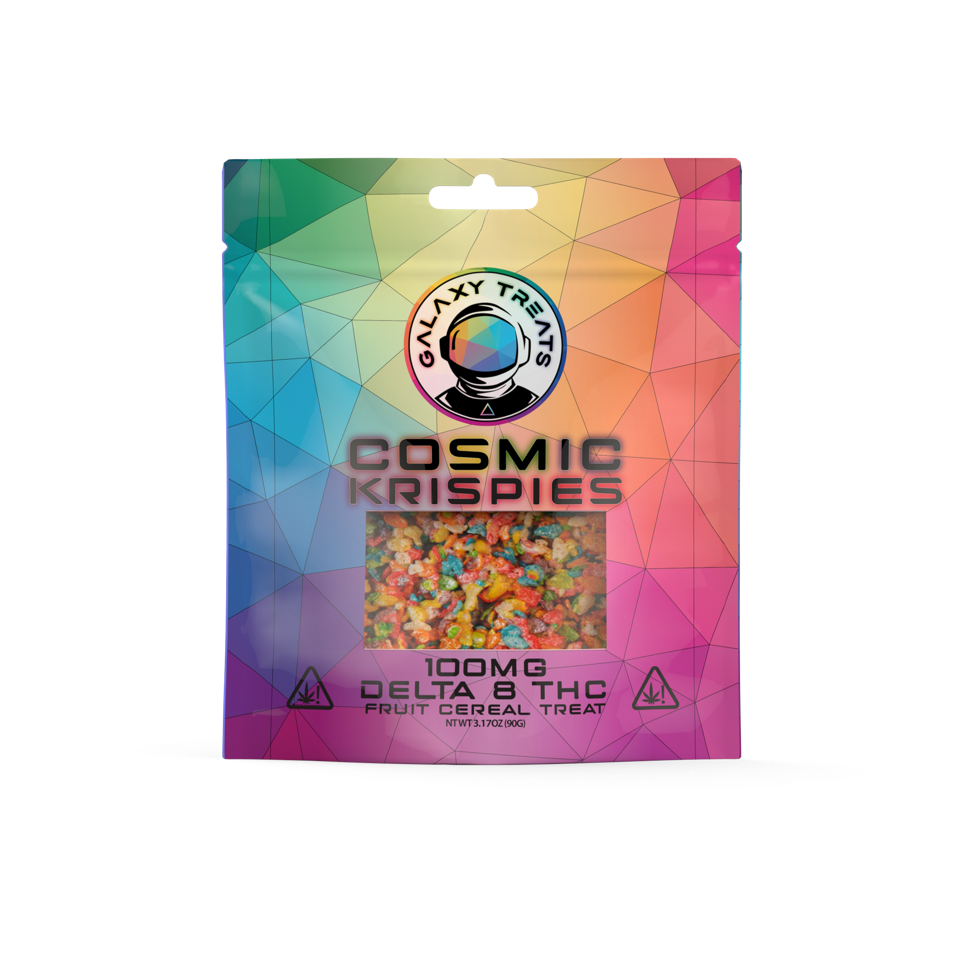 Galaxy Treats - 100mg Delta-8 Fruit Cereal Treats (10ct)