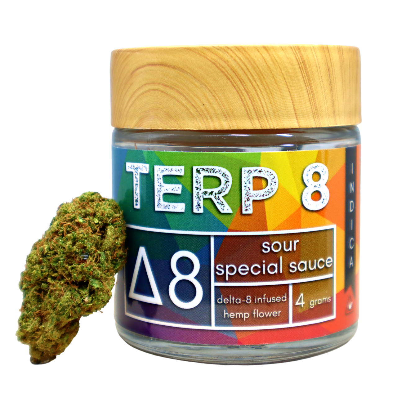 Terp 8 - 4g Delta-8 Infused Hemp Flower - SOUR SPECIAL SAUCE