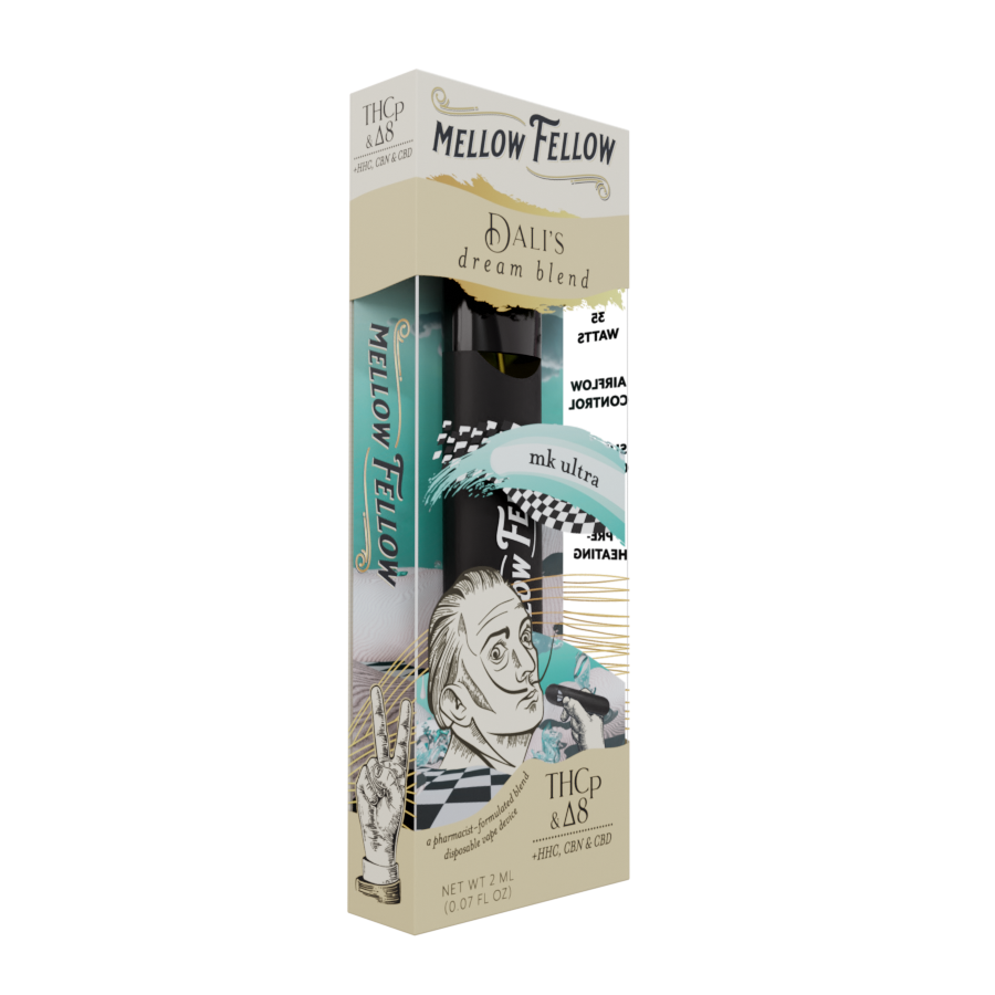 2ml Artist Blends Disposable - Dali's Dream Blend - HHC, D8, CBN, CBD, THCp