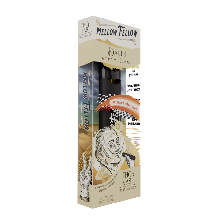 2ml Artist Blends Disposable - Dali's Dream Blend - HHC, D8, CBN, CBD, THCp