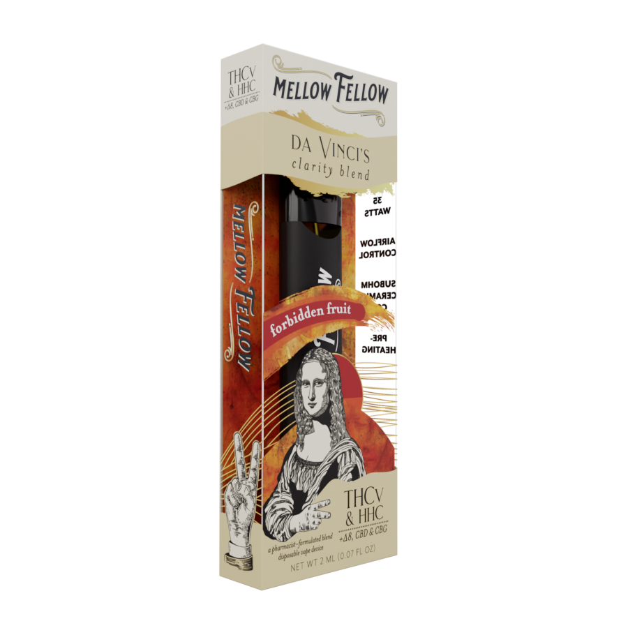 2ml Artist Blends Disposable - da Vinci's Clarity Blend - HHC, D8, CBD, CBG, THCv
