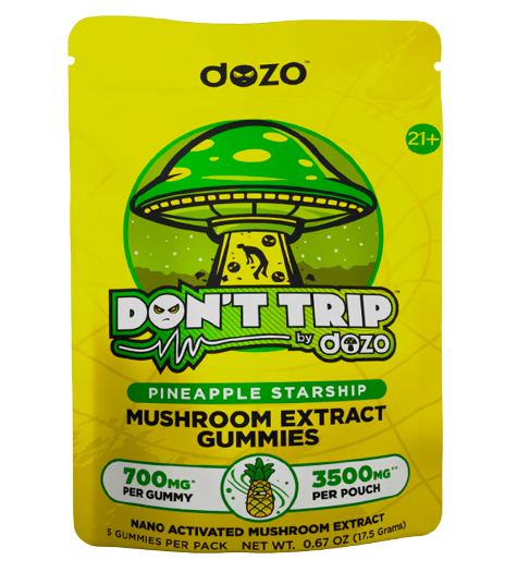 Don't Trip by Dozo - 5ct. 3500mg Amanita Muscaria Mushroom Gummies