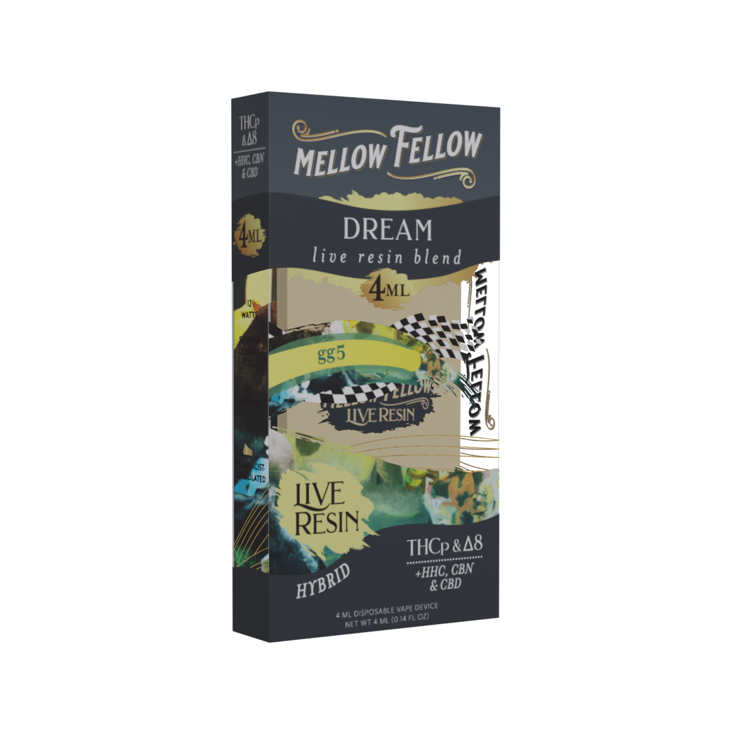Live Resin Dream Blend 4ML Disposable Vape 6ct.