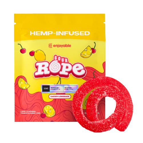 Enjoyable - Delta-9 THC Vegan Sour Rope (10ct)