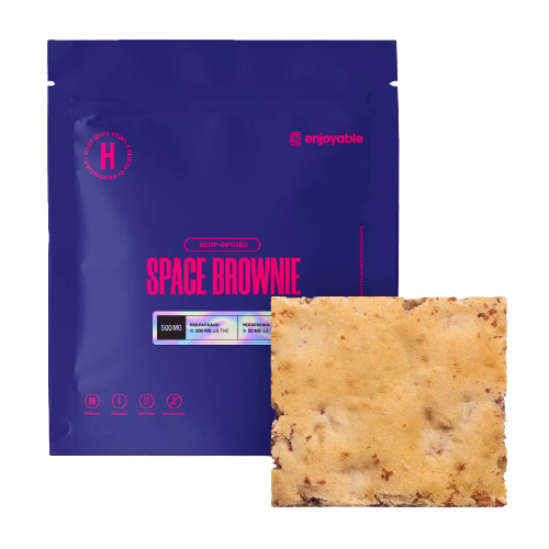 Enjoyable - 10ct DELTA-8 THC SPACE BROWNIE