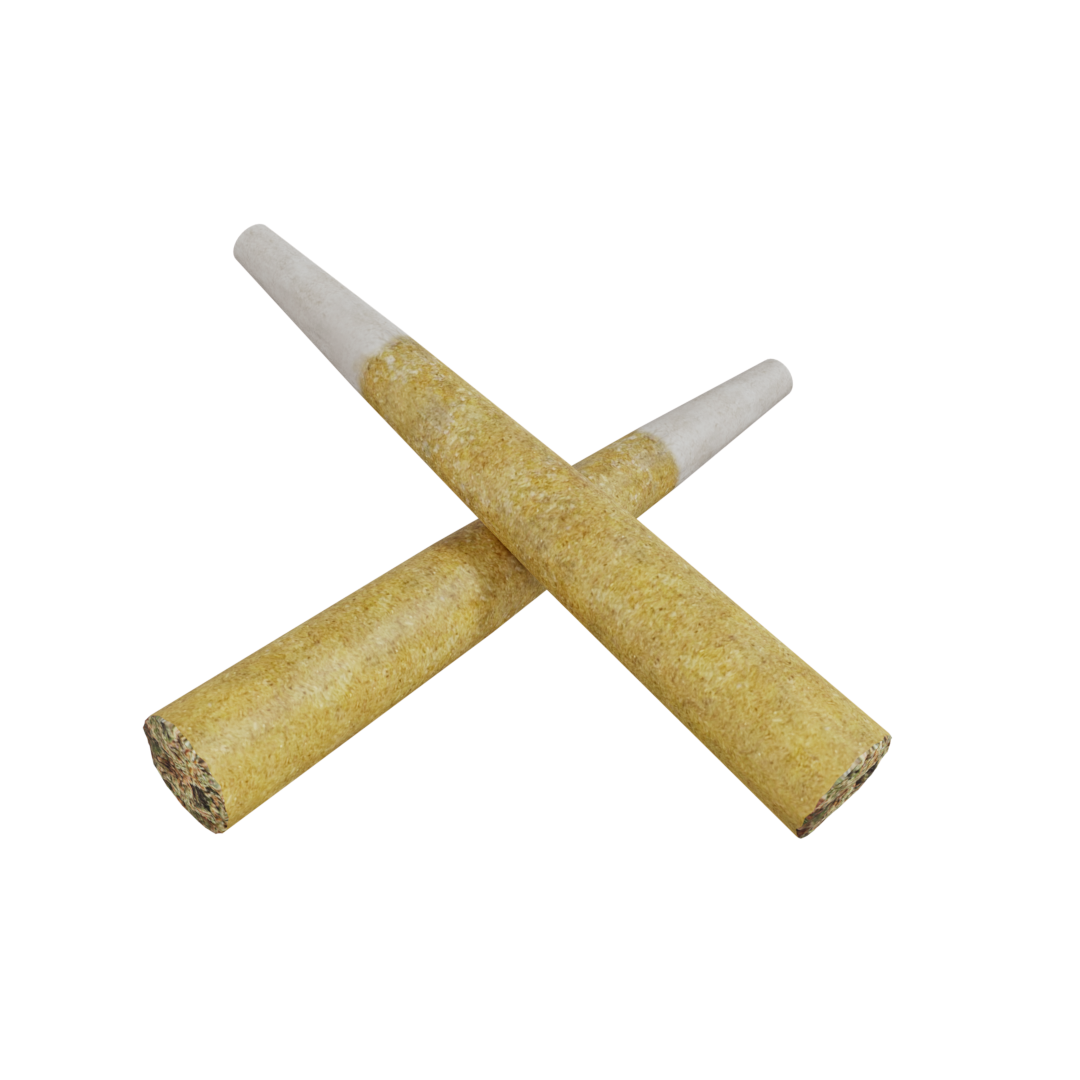 3.5g Artist Blends Prerolls (5-Pack) - Picasso's Euphoria Blend (Green Crack) - HHC, D8, PHC, CBD, CBG, and THCp
